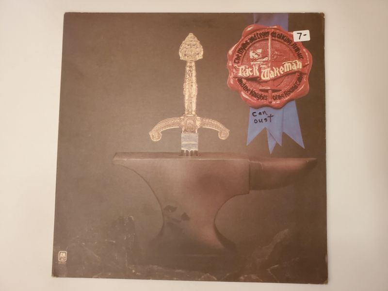 Rick Wakeman The Myths and Legends of King Arthur and the Knights of the Round Table vinyl record